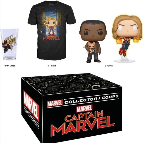 FUNKO MARVEL Other - FUNKO MARVEL COLLECTOR CORPS CAPTAIN MARVEL